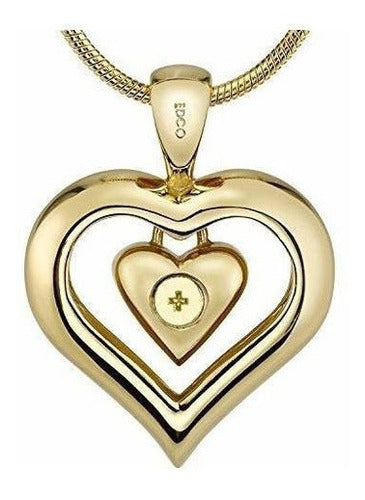 The Eternity Heart Oro 18kt Acabado Cremación Joyas Urna