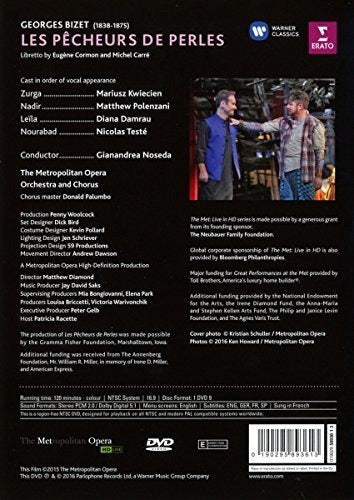 Bizet: Los Pescadores De La Perla (dvd)
