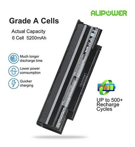 Reemplazo De Batería Alipower De 6 Celdas Para Portátil