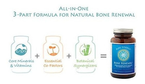 Pure Synergy Bone Renewal (150 Cápsulas) Vitamina Ósea