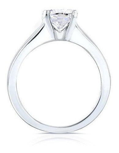 Classic Solitario Anillo 1 1/10 Ctw 14k Oro