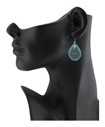 Pendientes Colgantes En Forma De Lágrima