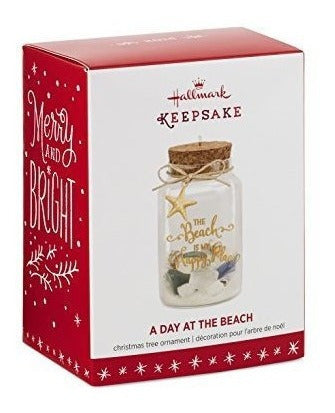 Adorno Navideño Un Día En La Playa Adorno De Recuerdo