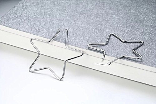 Pendientes De Aro En Forma De Estrella