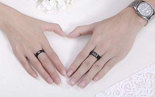Lavumo Anillos De Rey Y Reina Para Parejas - 2 Piezas