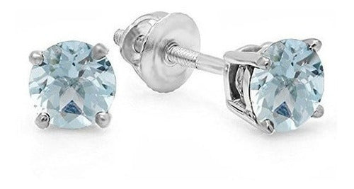 Plata Esterlina 5mm Cada Corte Redondo