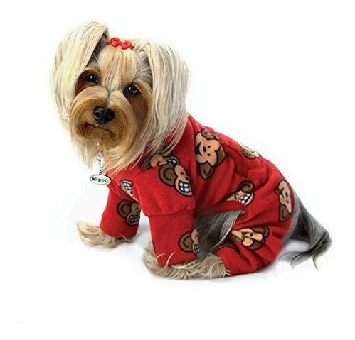 Pijama de cuello alto de polar