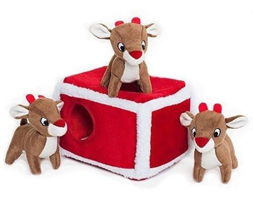 Zippypaws - Holiday Burrow, Juguete Interactivo Interactivo