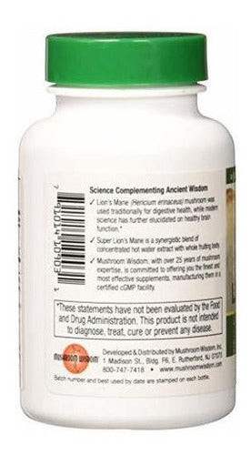 Extracto Estupendo De La Sabiduría De La Seta, Mane Del