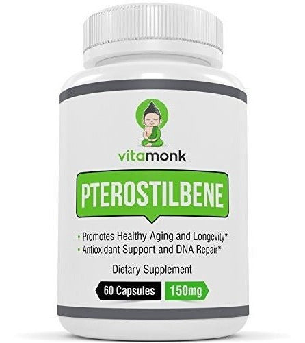 Cápsulas De 150 Mg De Pterostilbeno De Vitamonktm