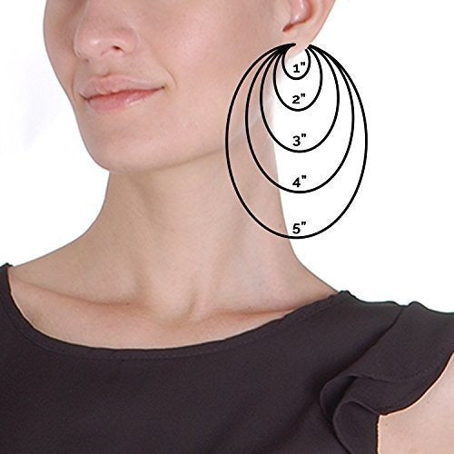 Pendientes de aro para mujer hipoalergénicos