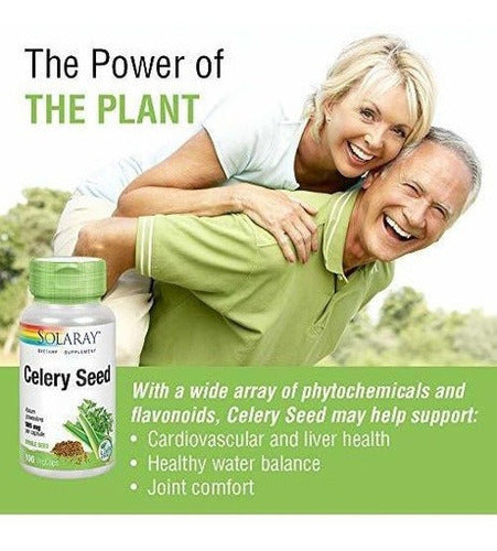 Solaray Semilla De Apio 505 Mg Salud Cardiovascular