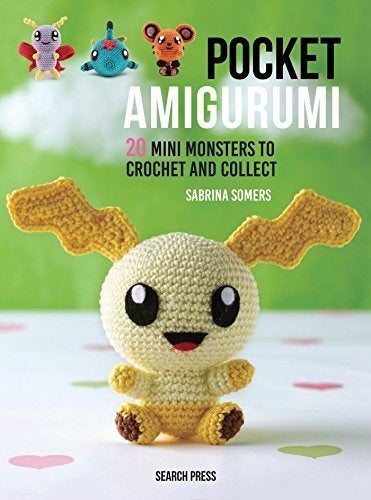 libro Amigurumi De Bolsillo20 Mini Monstruos Para Crochet