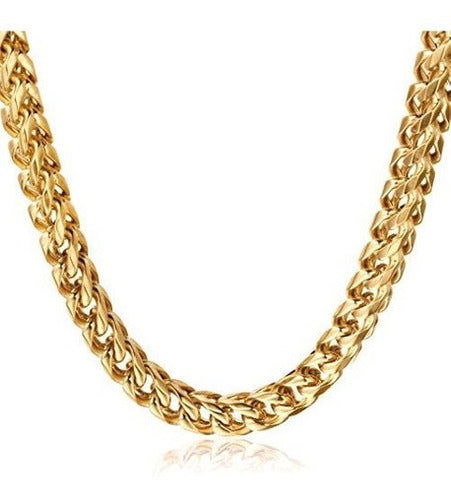 Collar de cadena de acero Fibo de 6 mm de grosor