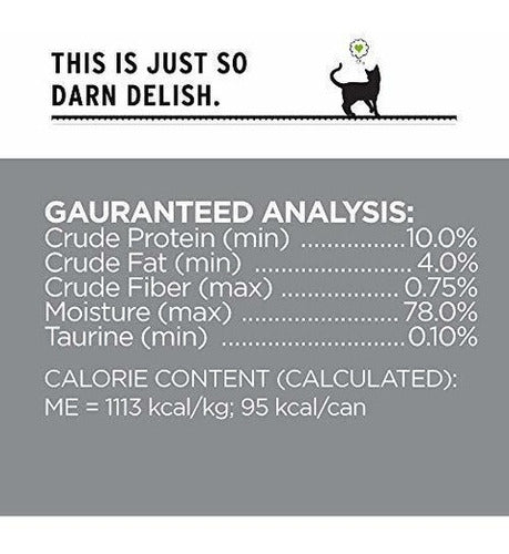 Alimento húmedo para gatos, sin granos, Variedad de sabores