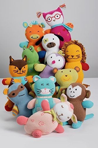 peluche con forma de animal organico