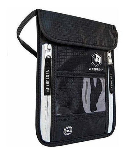 Titular del 4to pasaporte Estuche Para El Cuello