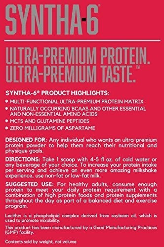 Bsn Syntha-6 Polvo De Proteína De Suero De Leche, Caseína