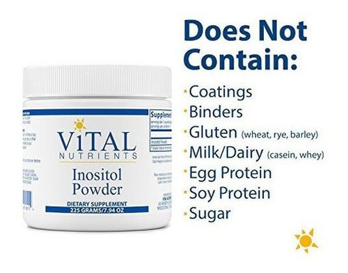 Nutrientes vitales-Inositol- Apoyo saludable al metabolismo