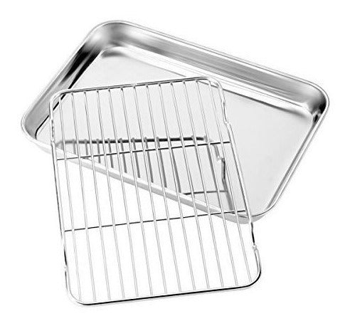 Hojas Para Hornear Y Juego De Rejillas, Bandeja