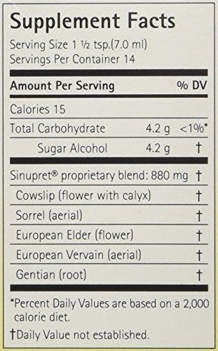 Apoyo respiratorio e inmunológico de los senos nasales,