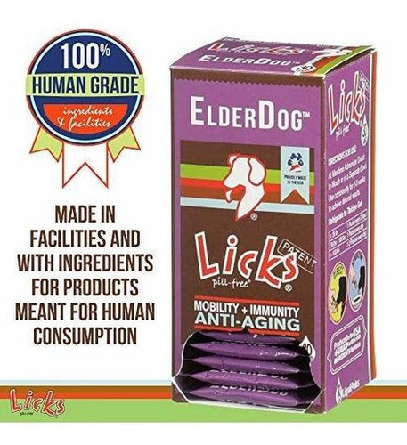 Licks - Suplementos De Elderdog - Aceite De Pescado Omega 3