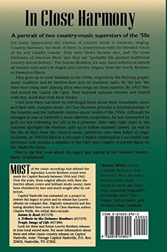 En Estrecha Armonía: La Historia De Los Hermanos Louvin