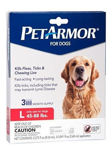 Petarmor Para Perros Pulgas Y Garrapatas Para Perros