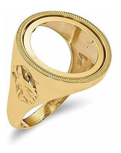 Anillo De Oro Amarillo De 14k 1/10