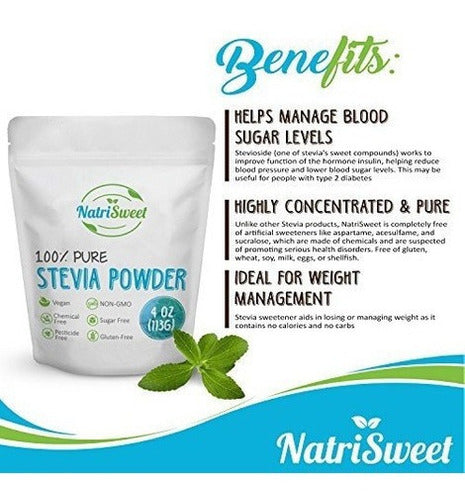 Endulzante natural sin caloría