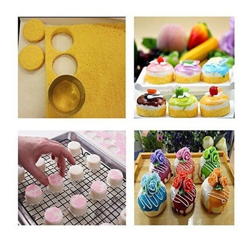 Kspowwin 5 Piezas Cortadores De Galleta De Acero Inoxidable