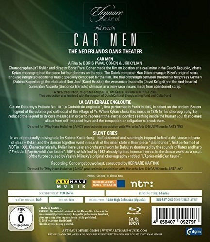 Jiri Kylian: Car Men blu-ray