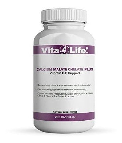Vita4life, 300 Mg, Soporte De Vitamina D3 'chequelato De