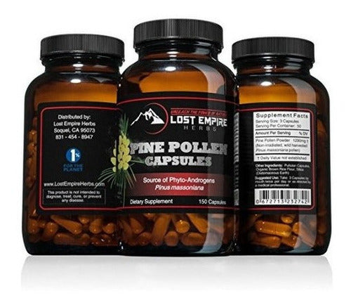 Cápsulas De Polen De Pino no Irradiadas