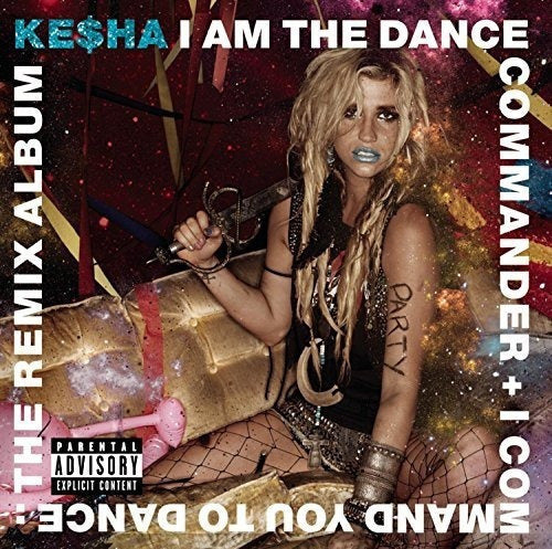 CD de audio Kesha I am the dance commander The Remix