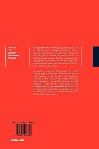 Colágeno: Estructura Y Mecánica. LIBRO
