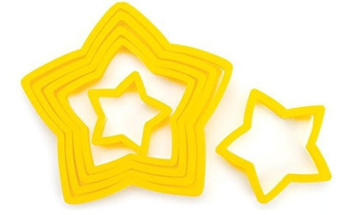 Juego De 6 Cortadores De Estrella De Anidación