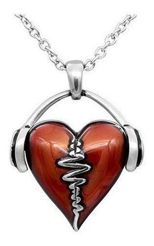 Collar De Corazón Con Latido De Corazón Controse