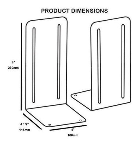 Sujetalibros De Metal Acrimet Jumbo Premium 9