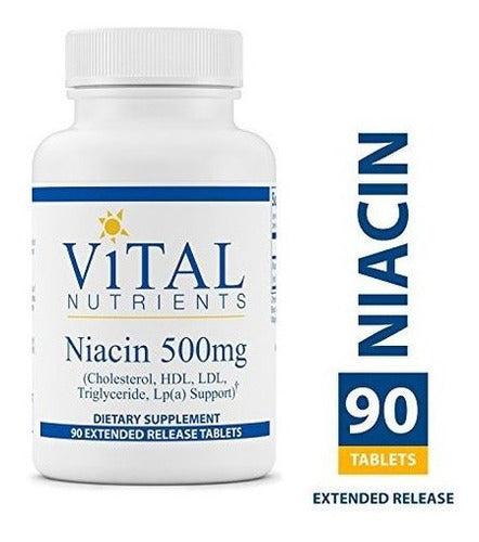 Niacin 500 Mg De Liberación Prolongada