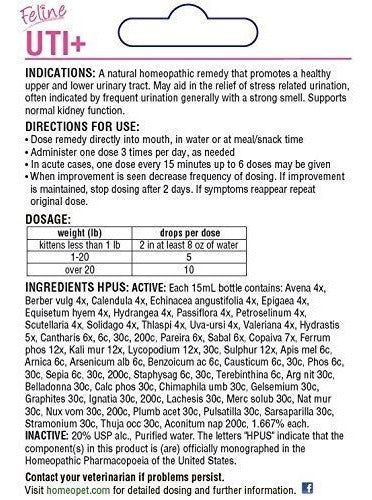 Medicamento para tratar Infección de orina en gatos