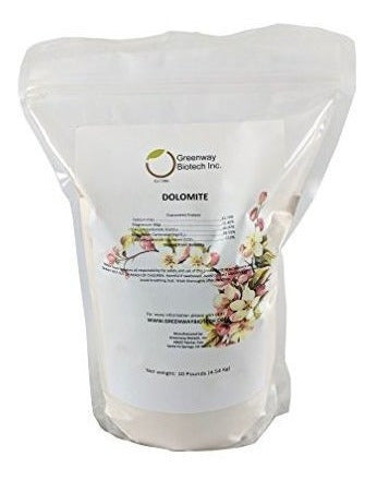 Dolomite Lime más magnesio y calcio Greenway Biotech