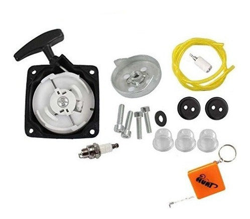 Huri Pull Start Starter Con Starter Tornillo De Garra Línea