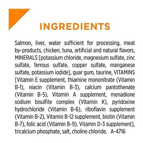 Alimento Para Gatitos Húmedos De Salmón