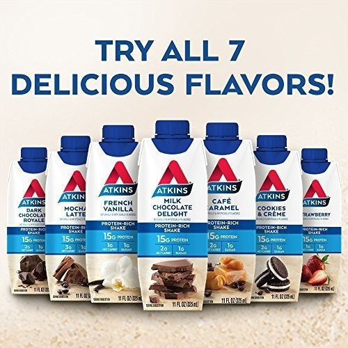 Batido Rico En Proteínas Sin Gluten Atkins, Vainilla