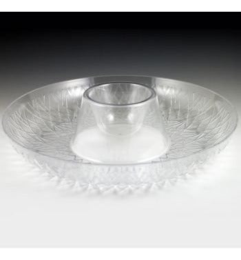 Cristalería Maryland Plastics Sombrero Bandeja, transparente