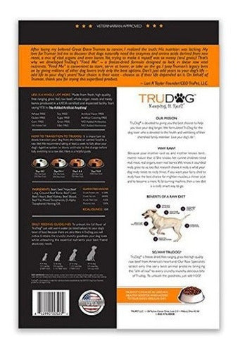 Carne real orgánica para alimento de perros