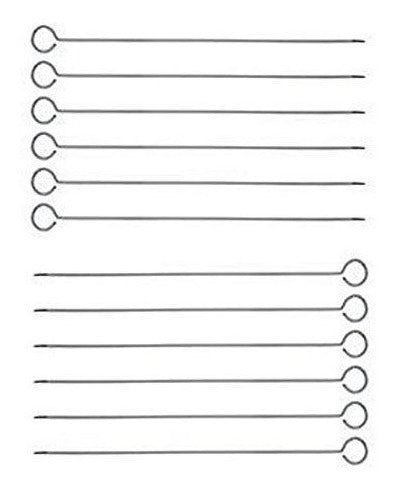 Great Credentials Nuevo, Pinchos Largos De Acero Inoxidable