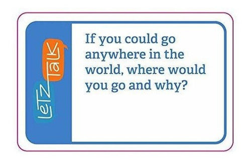 Tarjetas de preguntas e iniciación de conversación