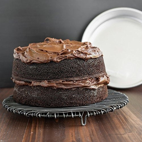 Molde para pasteles de capa redonda de aluminio natural